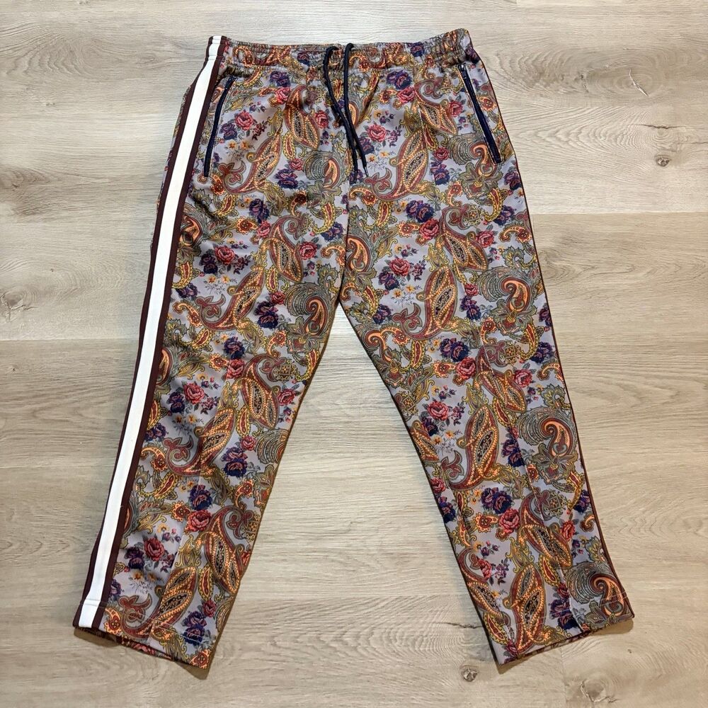 Urban Outfitters Men's Size Large Jacquard Side Stripe Track Pants